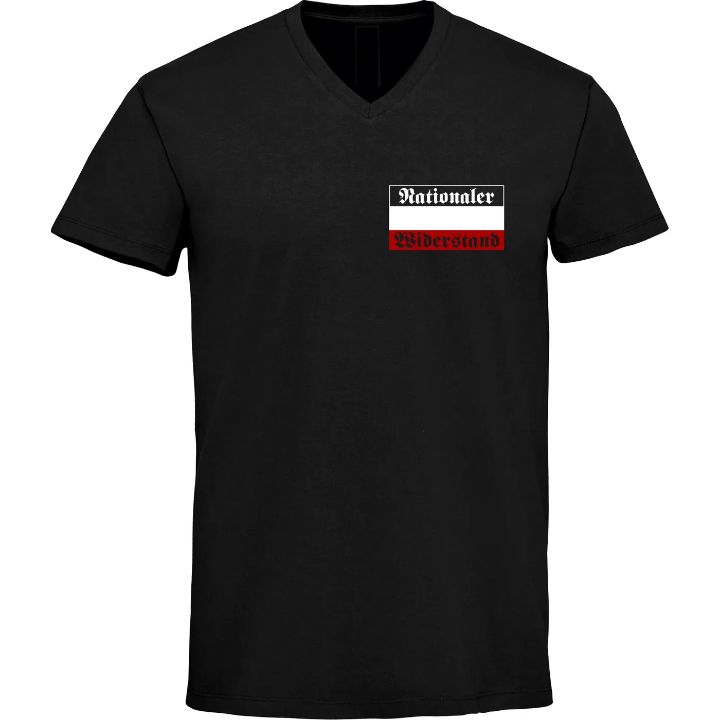 Herren V-Ausschnitt T-Shirt - Nationaler Widerstand