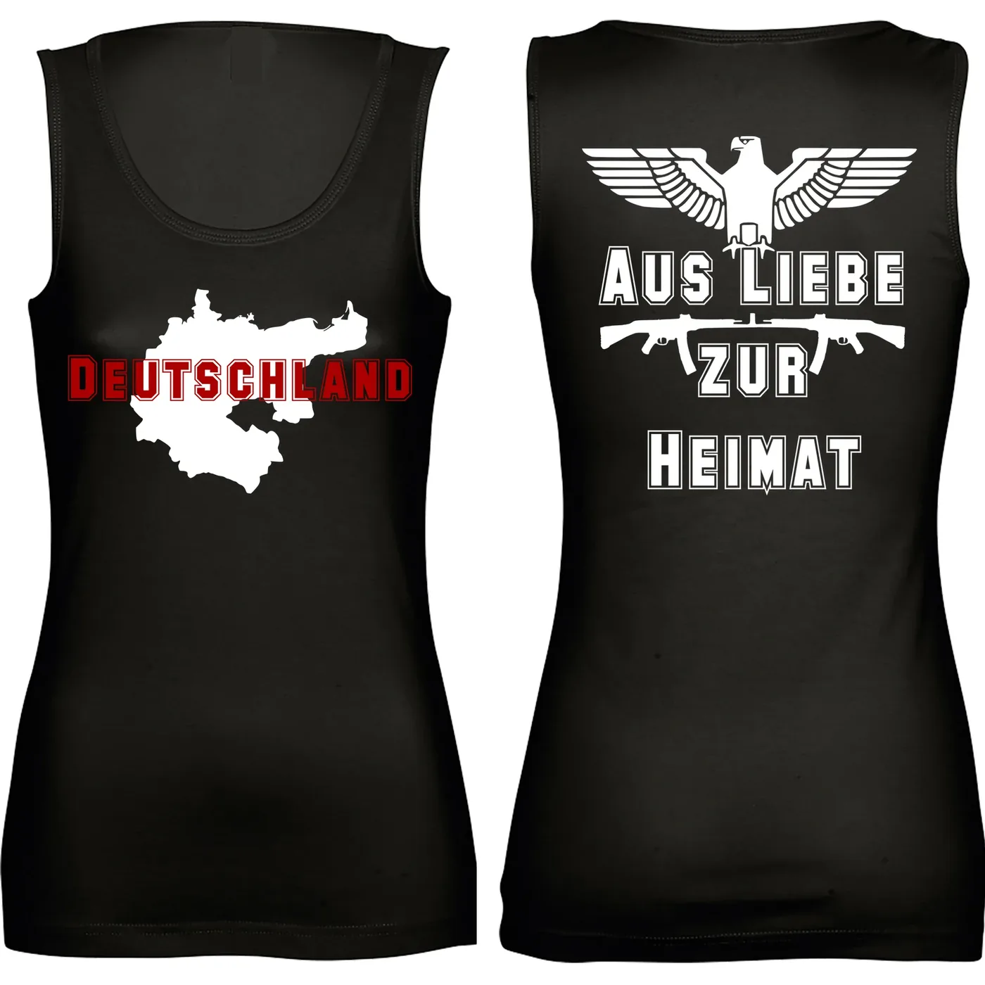 Damen Standard Top - Aus liebe zur Heimat
