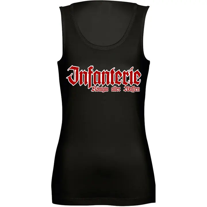 Damen Standard Top - Infanterie, Königin aller Waffen